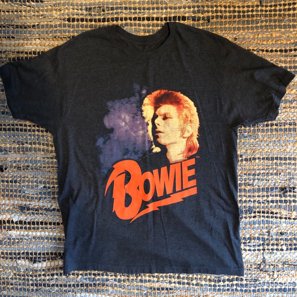 Graphic Black T-Shirt David Bowie